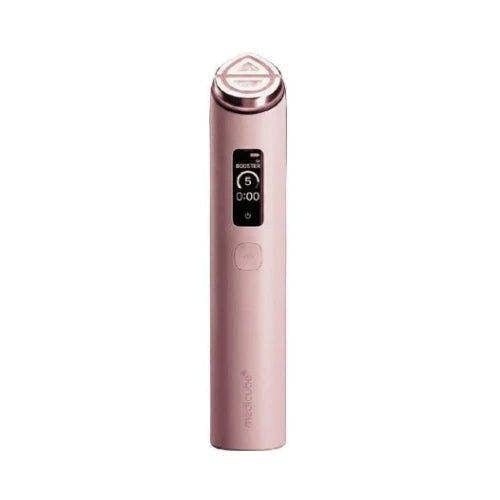 Medicube AGE-R Booster Pro X2 Pink – Advanced 9-in-1 clinical facial device featuring 2x stronger electroporation, microcurrent, and EMS technology available at Atelier De Glow UK.