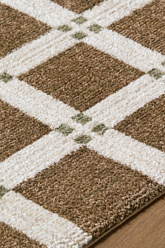 Livabliss La Luna LUU2306 Modern Brown Off-White Grey Graphic Rug