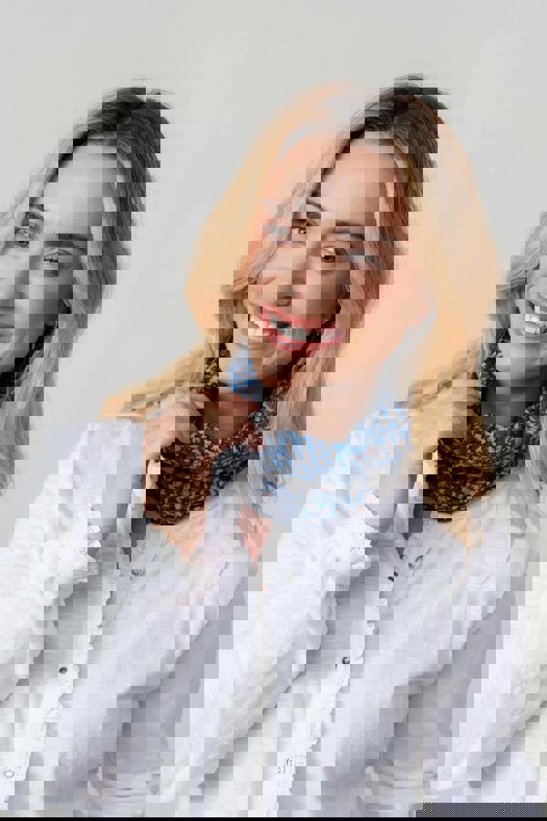 Lily & Me Multiband Alicia Print Blue