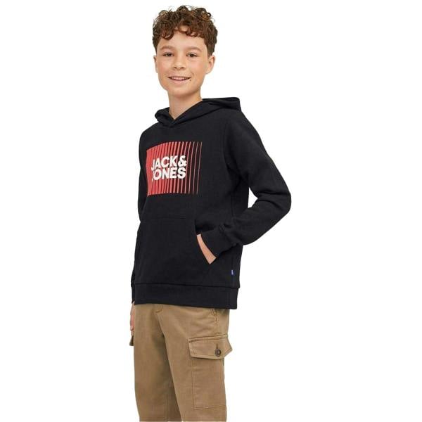 Jack And Jones Boys Play Hoodie - Black - 