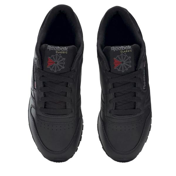 Reebok Womens/Ladies Classic Leather Trainers - Black - 