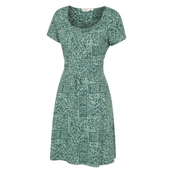 Mountain Warehouse Womens/Ladies Orchid Patterned UV Dress - Bright Green - 