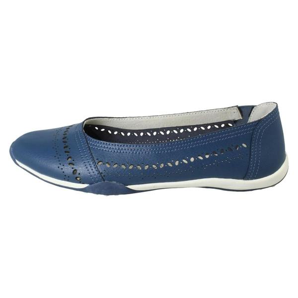 Down to Earth Ladies Down To Earth Slip On Casual Leather Shoes F80575