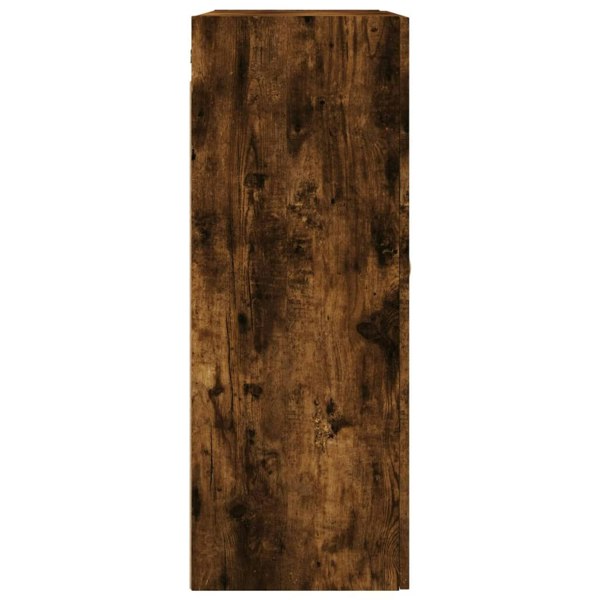 Berkfield Wall Mounted Cabinet Smoked Oak 69.5x34x90 cm