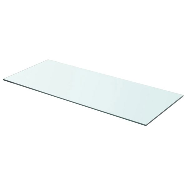 Berkfield Shelf Panel Glass Clear 70x30 cm