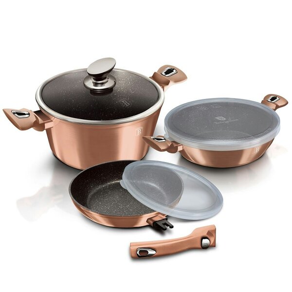 Berlinger Haus Cookware set with detachable handle Berlinger Haus BH7051