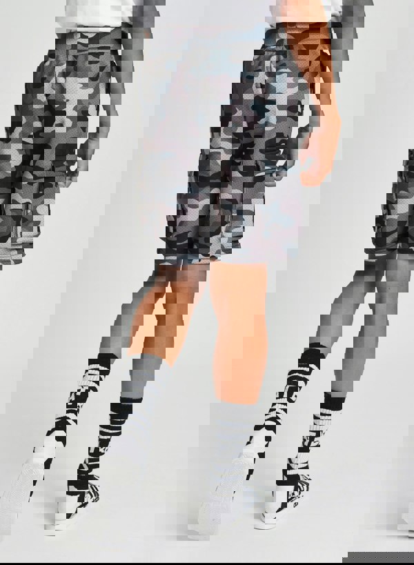 Beat Boyz Club Revolve Combat Shorts - Grey Camo