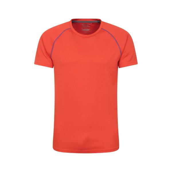 Mountain Warehouse Mens Endurance IsoCool T-Shirt - Bright Orange