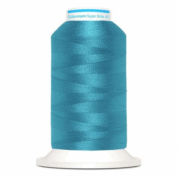 Gutermann Super Brite Polyester 40 Embroidery Thread 1000m Polyester Thread Suitable For Embroidery