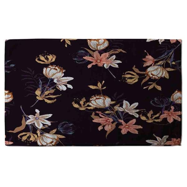 Benjamin Tate Design Blossoming Flowers (Bath Towel)