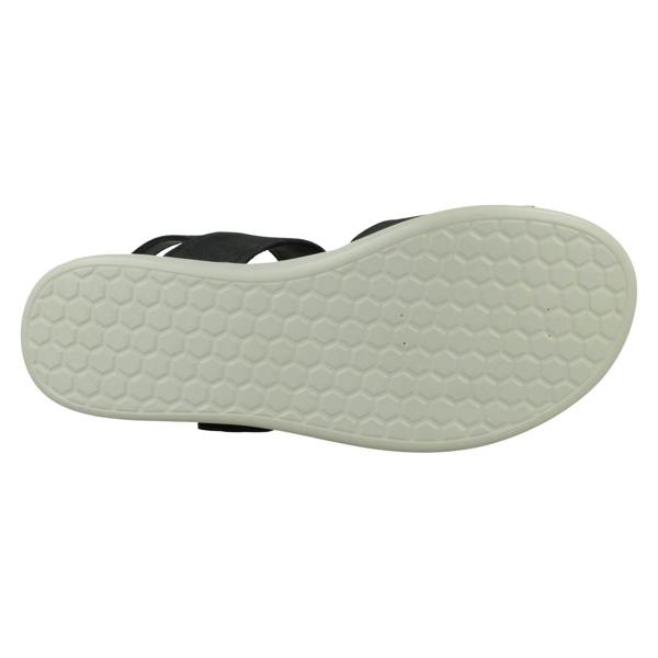 Eaze Ladies Eaze Low Wedge Mule Sandal with Chunky Buckle Strap F12080