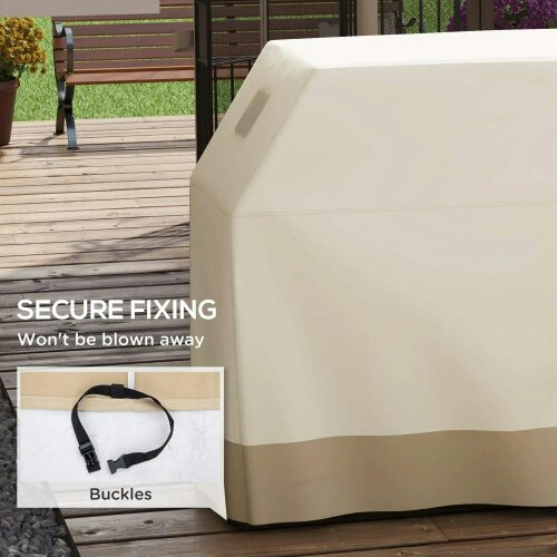 Bobobiy 71W x 188Lcm PU Coated Protective Grill Cover - Beige