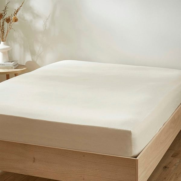 Martex Touch of Linen Fitted Sheet