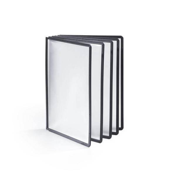 Durable SHERPA WALL 5 Display Panel Document Holder | 5 Panels | A4 Colour Coded