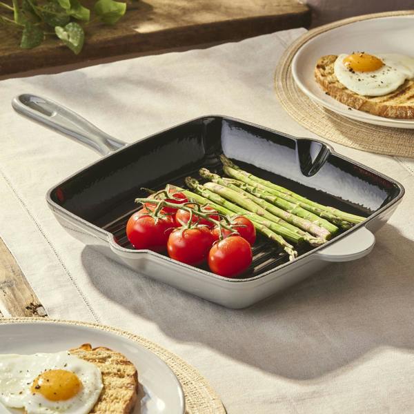 Cooks Professional Cast Iron Skillet Pan | Grey