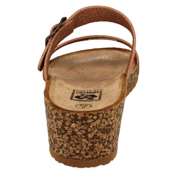 Down to Earth Ladies Down To Earth Mid Wedge Mule Sandals F12087