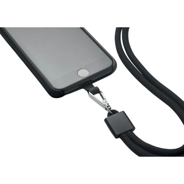 MidOcean RPET Phone Lanyard - Black - 