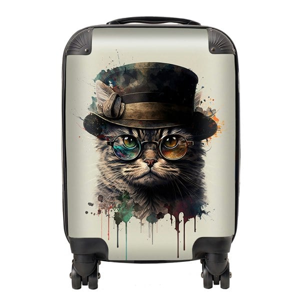 Warren Reed Cat And Hat Splashart Suitcase