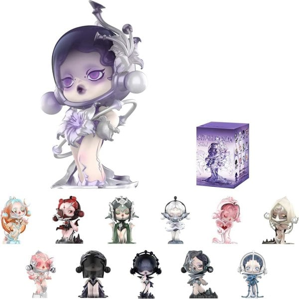 Pop Mart SKULLPANDA - The Sound Series, Single Blind Box Figurine, Action Figures Collectible Toys - 100% genuine with Money Back Guarantee