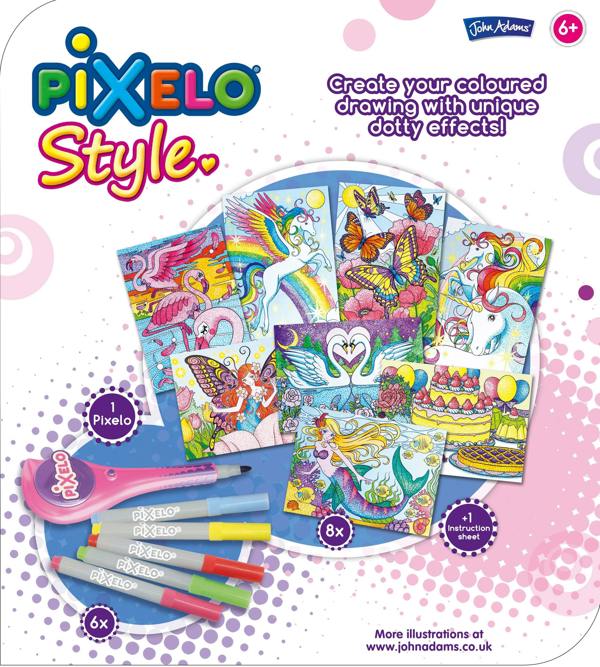 John Adams PIXELO STYLE - Children's Activity Dotty Art Craft