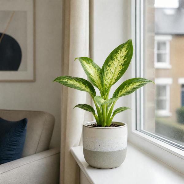 Dieffenbachia Compacta Dumb Cane 12cm Pot Plants By Post