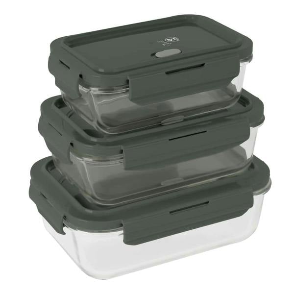 3 Pcs Container Set Berlinger Haus BH8791 | Green