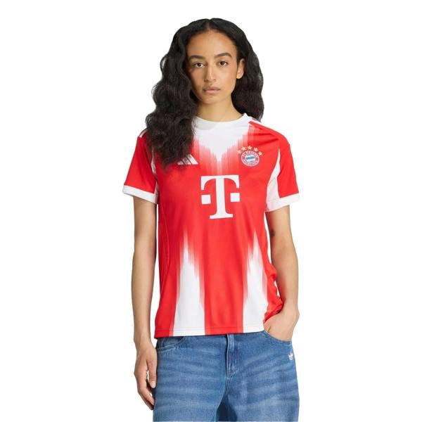 Adidas Womens/Ladies 25/26 FC Bayern Munich Home Shirt - Red - 