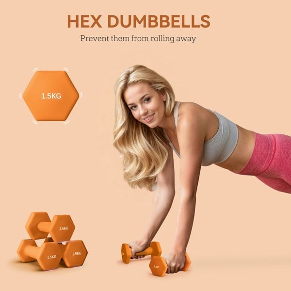 Rubber Dumbbell