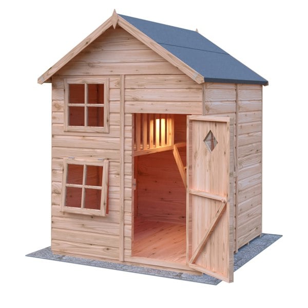 Shire Croft 5x5 Childrens Playhouse with 12mm Shiplap cladding - Best Shed