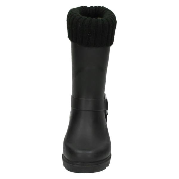 Spot On Ladies Spot On Ring Strap Wellington Boots