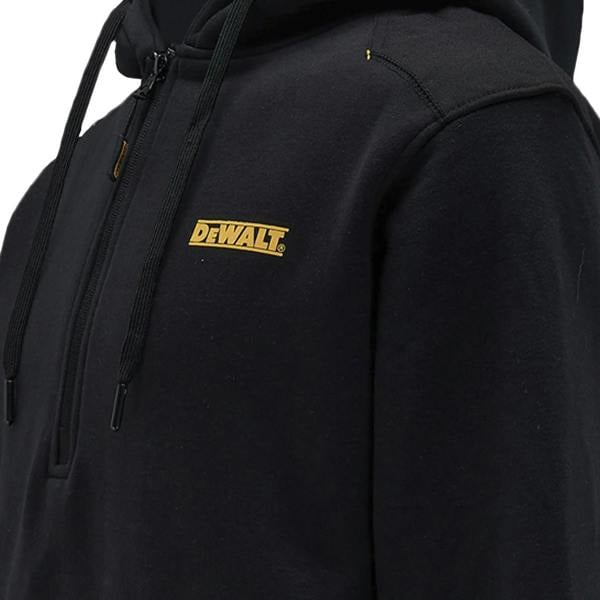 DeWalt Tough Mens Work Wear Warm Hooded Sweat Shirt Jumper