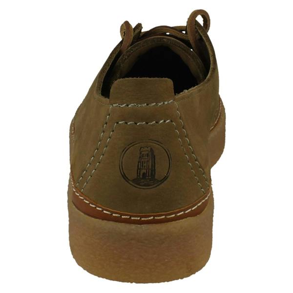 Clarks Mens Clarks Casual Crepe Sole Lace Up Shoes Clarkwood Low