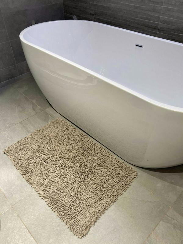 RAPPORT Cotton Loop Taupe Bath Mat 50x80cm - R