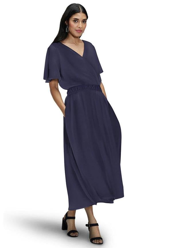 HotSquash Chiffon Midi Dress
