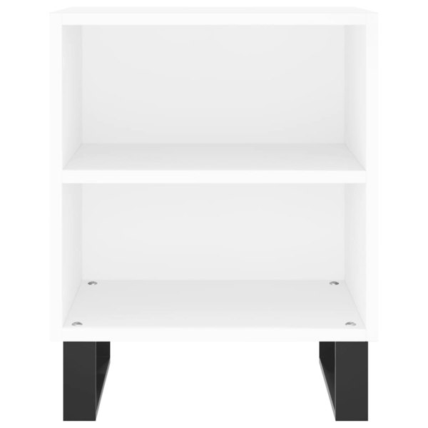 Berkfield Bedside Cabinets 2 pcs White 40x30x50 cm Engineered Wood