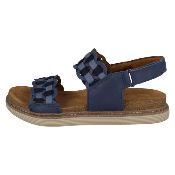 Clarks Ladies Clarks Woven Sandals Arwell Glide