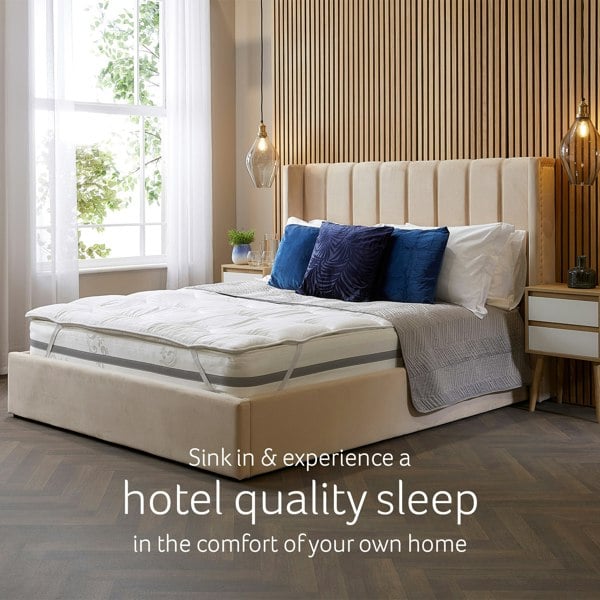 Snuggledown Luxurious Hotel Temperature Control Mattress Topper