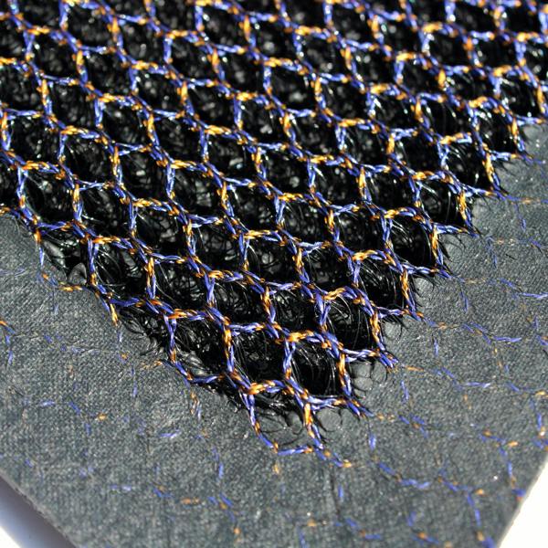 Floortex Doortex® Meshmat Entrance Mat Metallic Blue / Orange