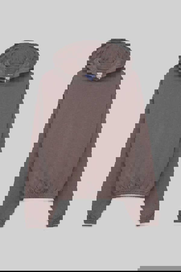 ENORSIA Jersey Hoodie With Elastic Waistband