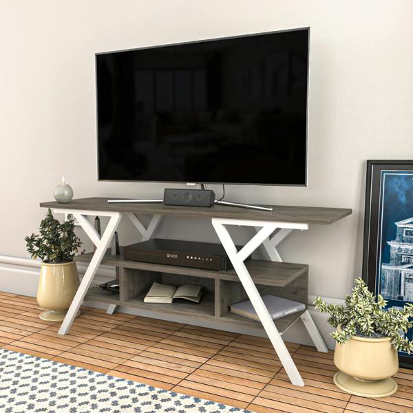 Decorotika Minerva Modern Tv Stand TV Cabinet for TV's up to 55"