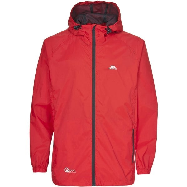 Trespass Unisex Adult Qikpac Waterproof Jacket - Grenadine