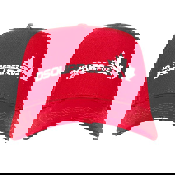 Dsquared2 White Logo Family Red Hat