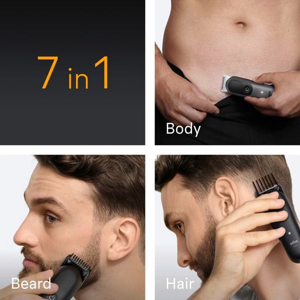Braun All-in-One Series 5, AIO5520, 7-in-1 Grooming Kit - Grey