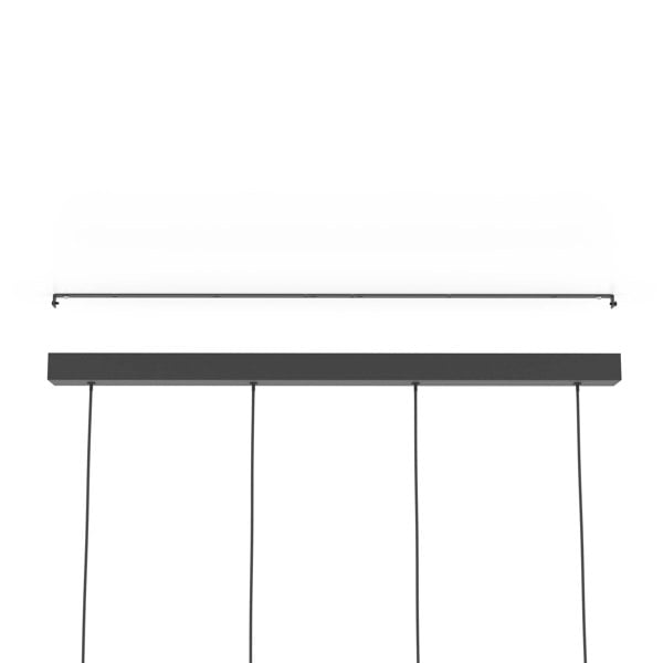 EGLO Almudaina Modern Linear LED 4 Pendant Light WBS