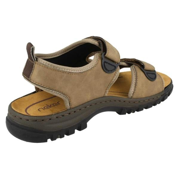 Rieker Mens Rieker Casual Adjustable Sandals 25055