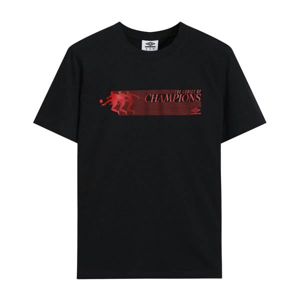 Umbro Mens Champions T-Shirt - Black