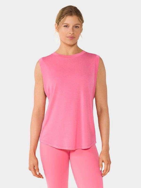 Tavi Luxe High Neck Muscle Women's Tank Top