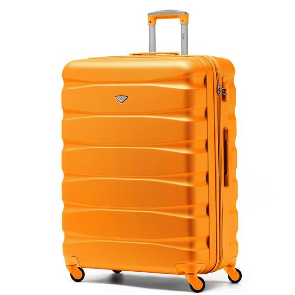 Flight Knight 29" Large Suitcase Check-in Hold Luggage Hard Shell 4 Wheels TSA Lock