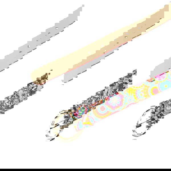 Embassy London Emma - Signature Print - Women's Italian leather belt in signature print