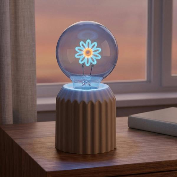 Garden Greatness Bloom Floral Neon Effect LED Lamp